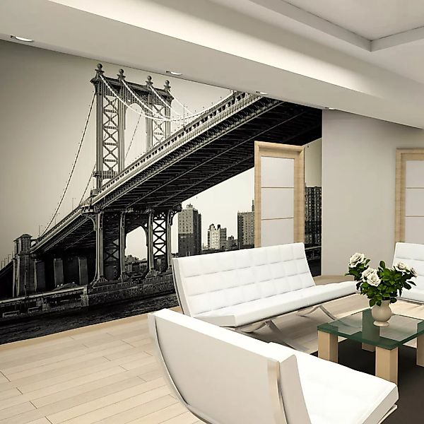 Fototapete - Manhattan Brücke, New York günstig online kaufen
