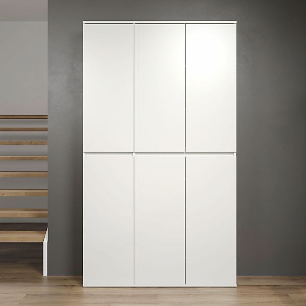 INOSIGN Garderoben-Set "Novara", Mehrzweckschrank mit 6 Türen - (B/T/H) 111 günstig online kaufen