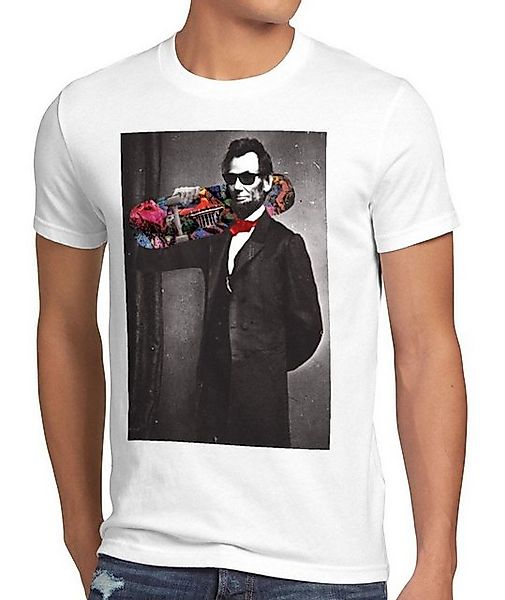 style3 T-Shirt Skater Abraham Lincoln President USA United States Amerika S günstig online kaufen