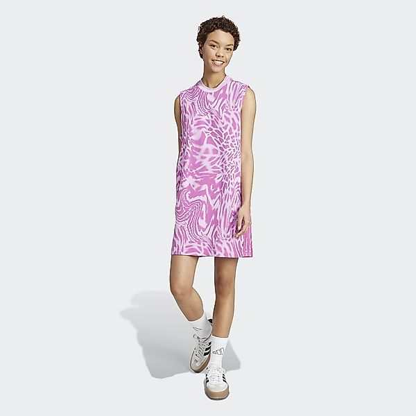 adidas Sportswear Shirtkleid "W AOP 3S DRE" 1 Stk. tlg. aus Baumwolle mit E günstig online kaufen