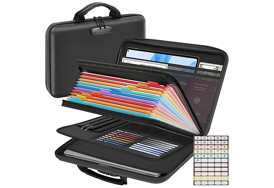 OSTWOLKE Dokumententasche Feuerfeste Aktentasche/Dokumentenbox aus Hartscha günstig online kaufen