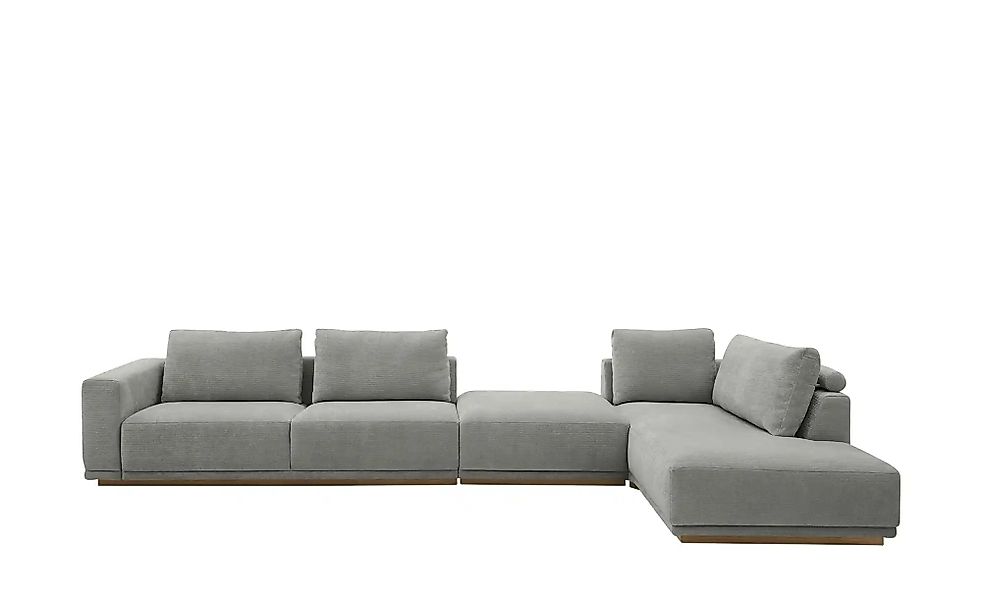 Musterring Ecksofa  JustB! PM200 ¦ grau ¦ Maße (cm): B: 395 H: 60 T: 202.0 günstig online kaufen