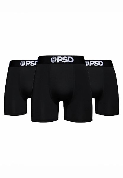 PSD Boxershorts "PSD SOLIDS BLK 5I 3PK" 1 Stk. günstig online kaufen