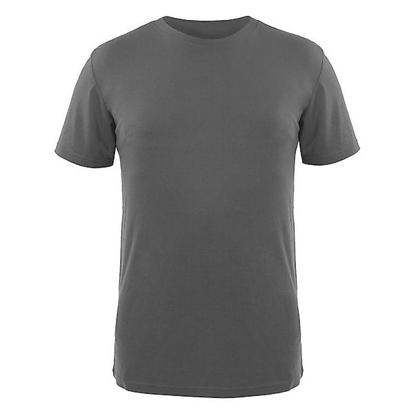 Qualitex Workwear T-Shirt Lyocell T-Shirt "iND" hellgrau, Gr. 6XL günstig online kaufen