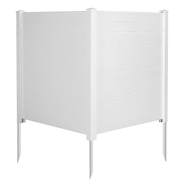 COSTWAY Gartenzaun, 2er-Set, mit 3 Spitzfüßen, günstig online kaufen