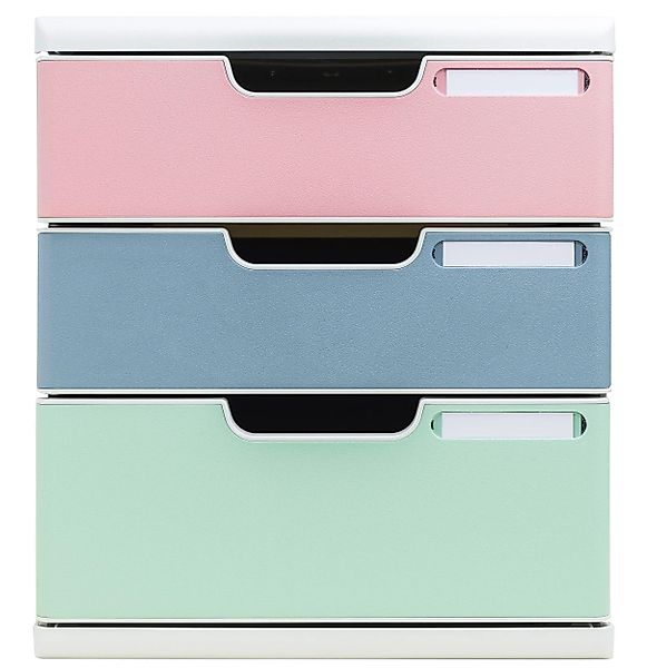 EXACOMPTA Aufbewahrungsbox Schubladenbox Modulo, 3 Schubladen, günstig online kaufen