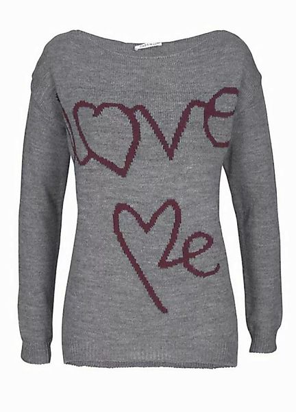 ZABAIONE Troyer Zabaione Damen Marken-Feinstrickpullover, grau günstig online kaufen