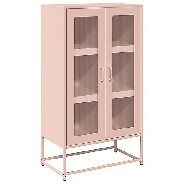 vidaXL Highboard Rosa 68x39x123 cm Stahl 853357 günstig online kaufen