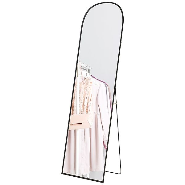 HOMCOM Ganzkörperspiegel 169 x 49 cm Gewölbter Standspiegel mit Bruchsicher günstig online kaufen