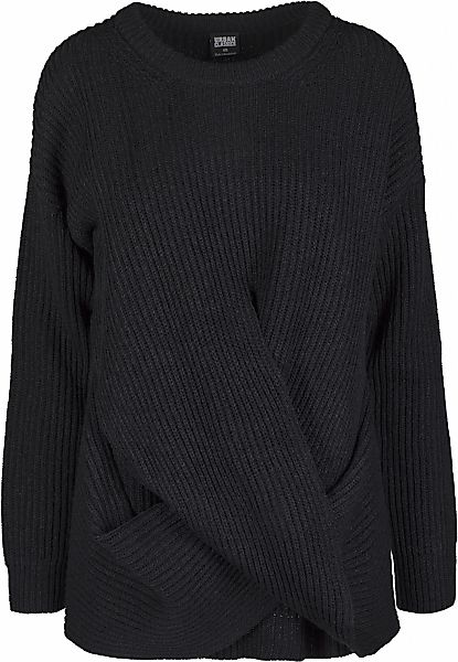 URBAN CLASSICS Sweatshirt "Urban Classics Damen Ladies Wrapped Sweater", 1 günstig online kaufen