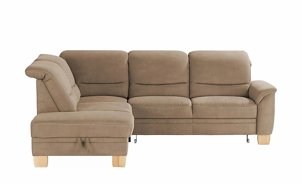 meinSofa Ecksofa  Liva ¦ braun ¦ Maße (cm): B: 254 H: 106 T: 224 Polstermöb günstig online kaufen