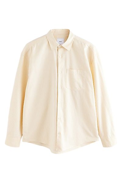 Next Langarmhemd Gestreiftes langärmeliges Oxfordhemd (1-tlg) günstig online kaufen