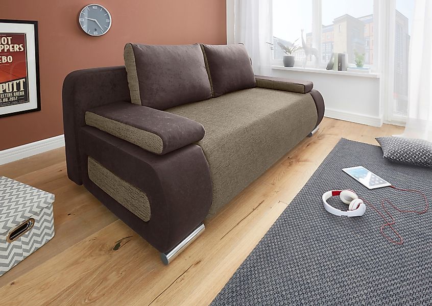 COLLECTION AB Schlafsofa Moritz, mit Bettfunktion günstig online kaufen