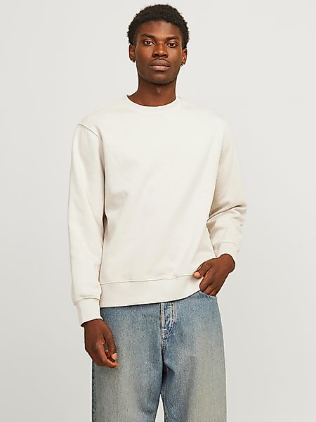 Jack & Jones Sweatshirt "JJEURBAN EDGE SWEAT CREW NECK NOOS" mit Rippbündch günstig online kaufen