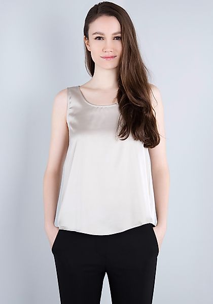 IMPERIAL Blusentop in glänzender Satinqualität günstig online kaufen