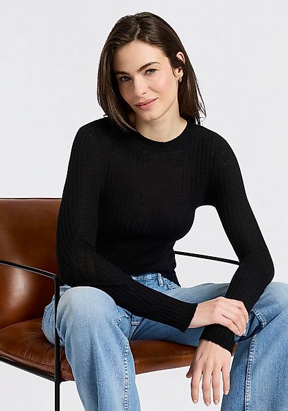 BOSS ORANGE Rundhalspullover Fennoni Premium Damenmode Schurwoll-Mix, slim günstig online kaufen