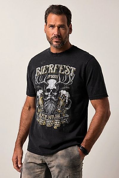 JP1880 T-Shirt JP1880 T-Shirt Tracht Halbarm Rundhals Print günstig online kaufen