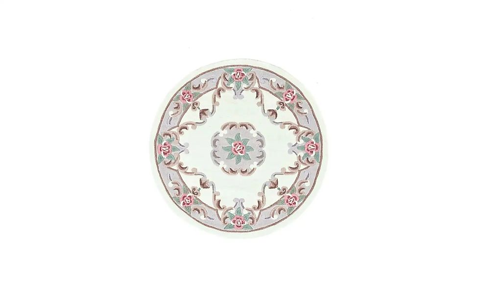 THEKO Teppich "Ming" rund 14 mm Höhe hochwertiges Acrylgarn, ideal im Wohnz günstig online kaufen