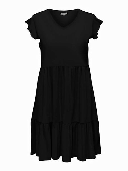 ONLY CARMAKOMA Shirtkleid Kleid Plus Size Kurzarm Midi Dress Curvy (lang) C günstig online kaufen