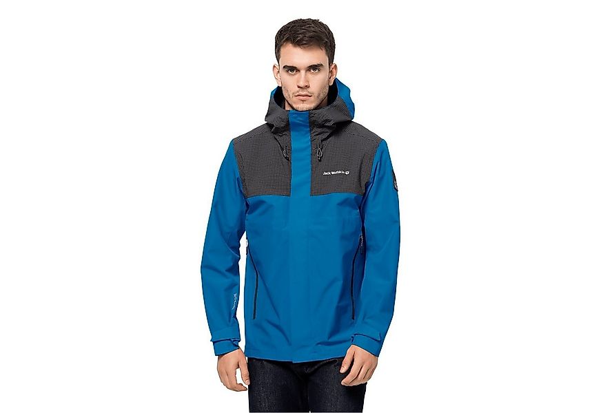 Jack Wolfskin Funktionsjacke Übergangs-/Wanderjacke DNA Block - Wetterschut günstig online kaufen
