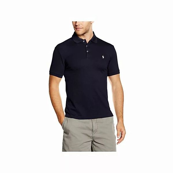 Ralph Lauren Poloshirt marineblau regular (1-tlg) günstig online kaufen