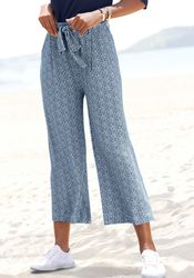 LASCANA Culotte und Tupfenprint, leicht und elastisch, Jerseyhose, Sommerho günstig online kaufen