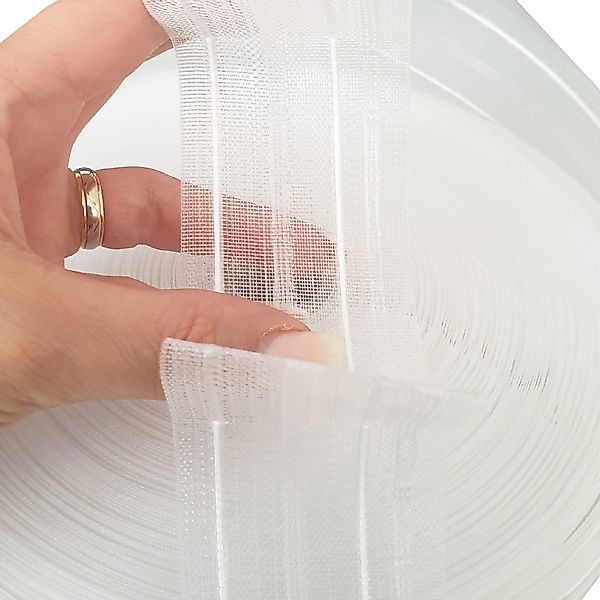 Bestgoodies Kräuselband für Gardinen zum Aufnähen (5m bis 50m), Gardinen, V günstig online kaufen