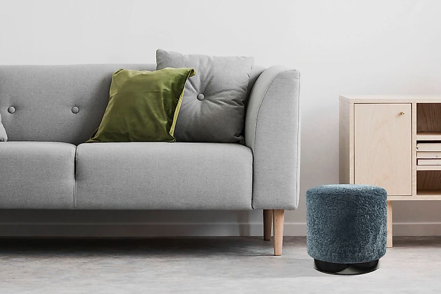 Kayoom Sitzhocker "Hocker Gipsy 425, stilvoller Sitzhocker,runde Form, stil günstig online kaufen