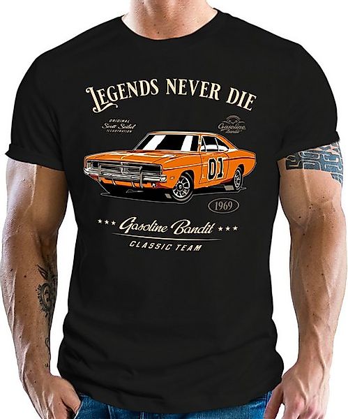 GASOLINE BANDIT® T-Shirt für US-Cars Classic günstig online kaufen
