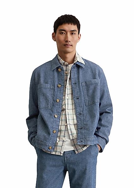 Marc OPolo Jeansjacke "aus Bio-Baumwoll-Hanf-Mix" günstig online kaufen