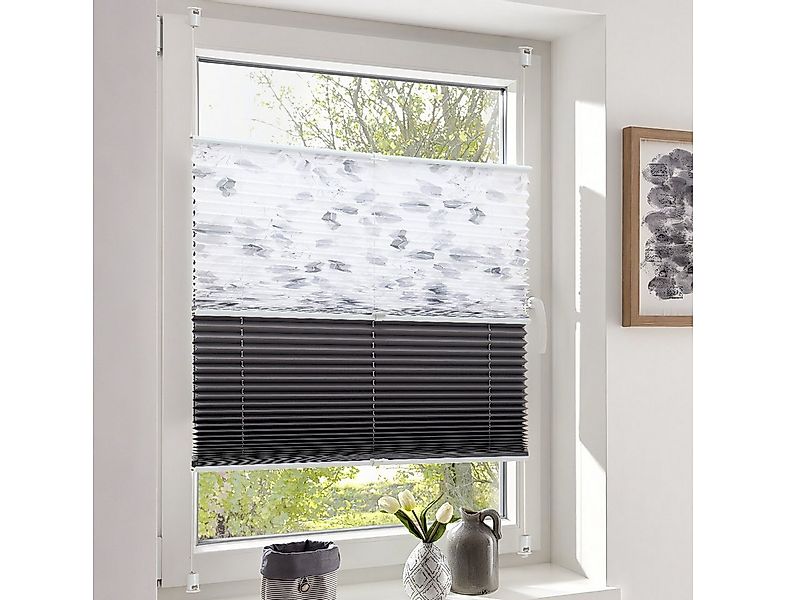 Sekey Doppelplissee Plissee Doppelplissee Day+Night Verdunkelung ohne Bohre günstig online kaufen