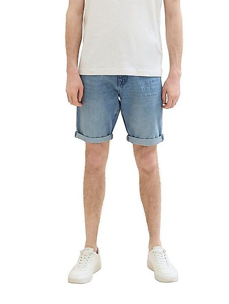 TOM TAILOR Jeansbermudas JOSH mit Markenlabel günstig online kaufen