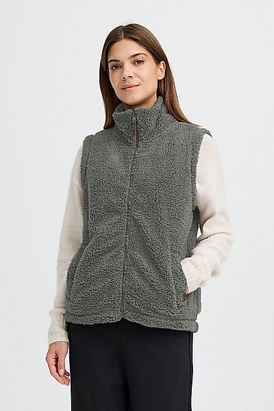 OXMO Fleeceweste OXBERINA Flauschige Teddy Fleeceweste günstig online kaufen