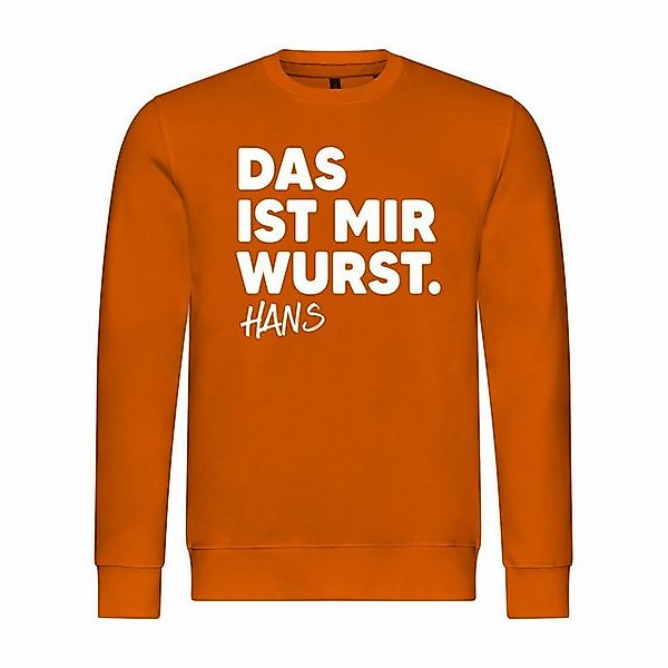 deinshirt Kapuzenpullover Herren Pullover Das ist mir Wurst Mit Print Motiv günstig online kaufen