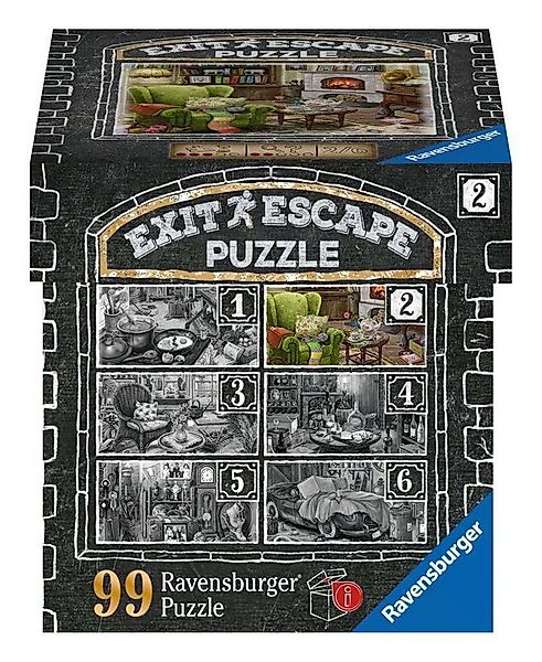 Ravensburger Puzzle 99 Teile Ravensburger Puzzle Exit Im Gutshaus Teil 2 Wo günstig online kaufen