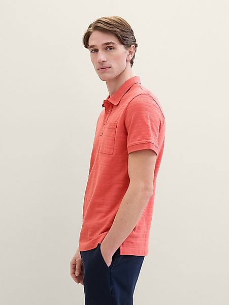TOM TAILOR Poloshirt Poloshirt mit Struktur günstig online kaufen