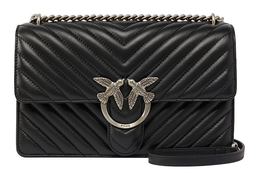PINKO Umhängetasche Classic DC Sheep Nappa Chevron, aus echtem Schafsleder günstig online kaufen