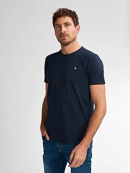Petrol Industries Rundhalsshirt mit Logo Stickerei günstig online kaufen