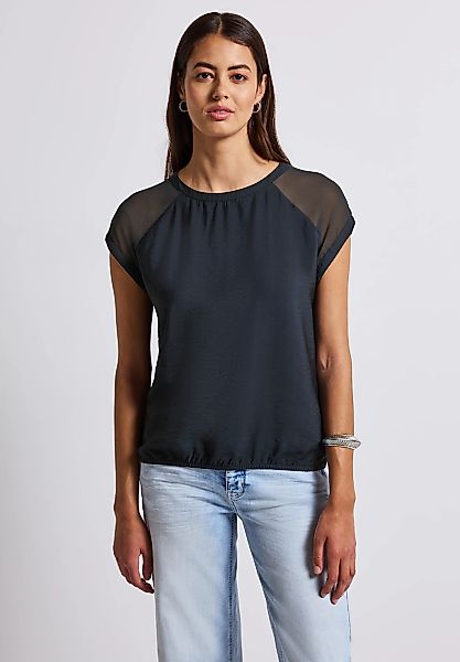 STREET ONE Blusenshirt aus strecthigem Viskosematerial günstig online kaufen