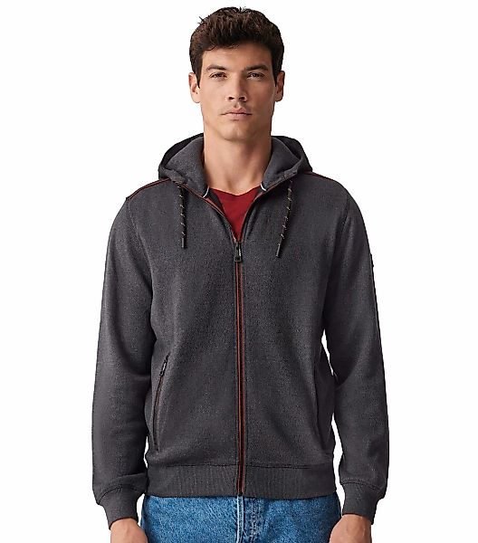 CASAMODA Sweatjacke "CASAMODA Sweatjacke uni" günstig online kaufen