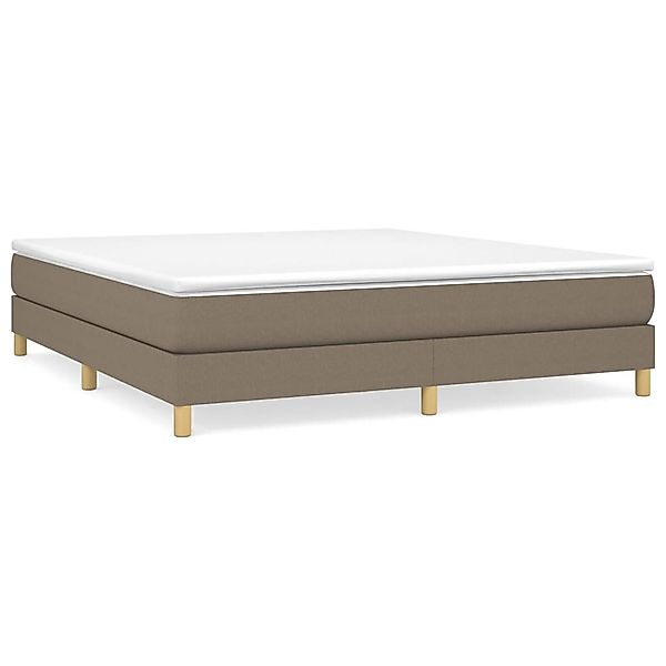 furnicato Bett Bettgestell ohne Matratze Taupe günstig online kaufen