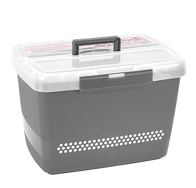 Nähwelt Flach Aufbewahrungsbox - Nähbox Nähkoffer 40 x 28 x 28 cm (B x H x günstig online kaufen