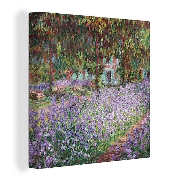 OneMillionCanvasses® Leinwandbild Der Garten des Künstlers günstig online kaufen