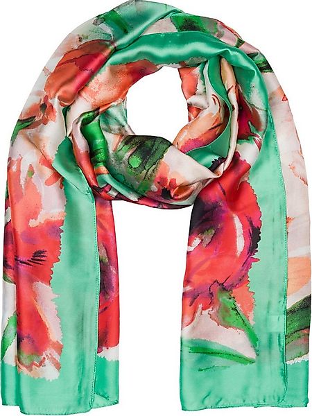 styleBREAKER Modeschal Schal mit Aquarell Blumen Muster, (1-St) günstig online kaufen