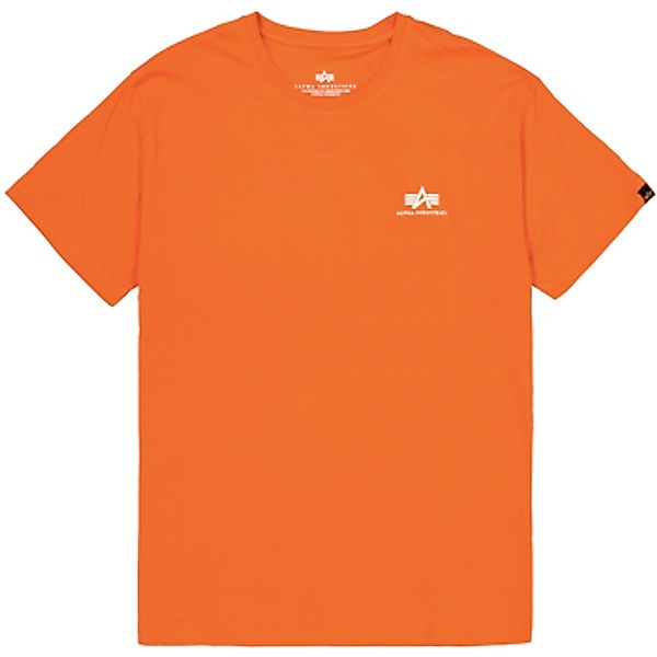 Alpha  T-Shirt Basic T Small Logo - boost orange günstig online kaufen