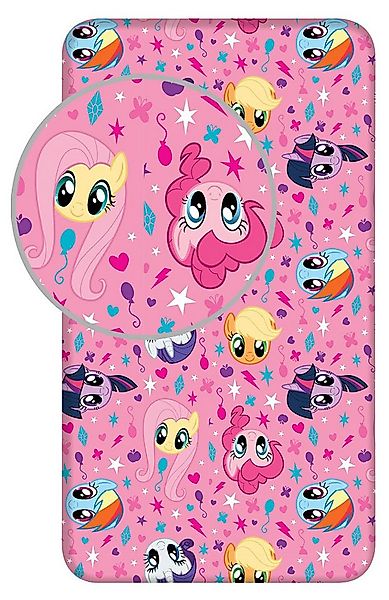 My Little Pony Spannbettlaken My Little Pony Spannbetttuch, Bettlaken pink, günstig online kaufen