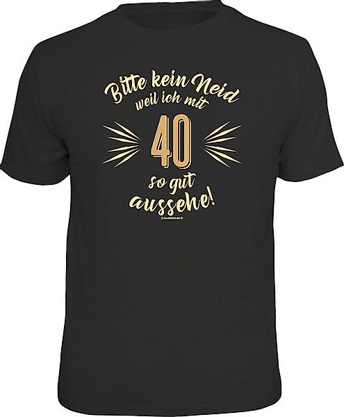 RAHMENLOS® T-Shirt als Geschenk zum 40. günstig online kaufen