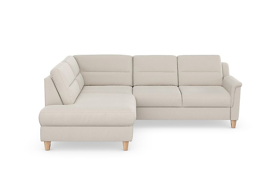 sit&more Ecksofa "Farö L-Form" inklusive Federkern, wahlweise mit Bettfunkt günstig online kaufen