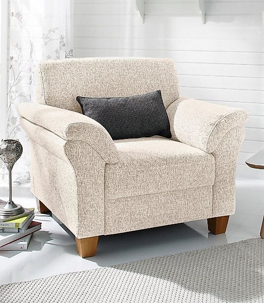 Home affaire Sessel Borkum, B: 101cm, mit Federkern günstig online kaufen