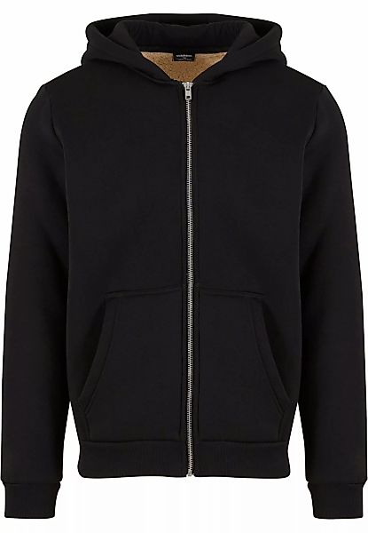 URBAN CLASSICS Sweatjacke "Urban Classics Bonded Sherpa Zip Hoody" günstig online kaufen